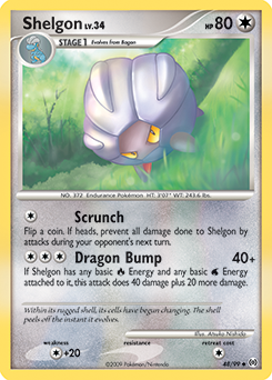 Shelgon z edície Arceus, karta č.48
