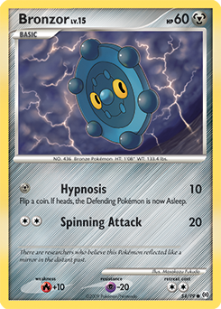 Bronzor z edície Arceus, karta č.54