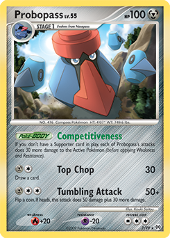 Probopass z edície Arceus, karta č.7