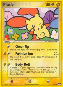 Plusle z edície POP Series 3, karta č.5