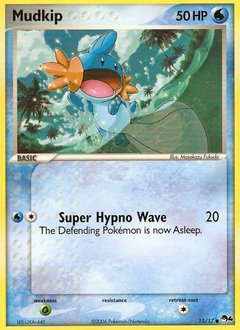 Mudkip z edície POP Series 4, karta č.11