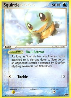 Squirtle z edície POP Series 4, karta č.14