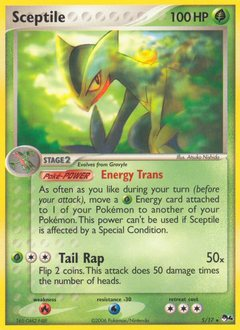Sceptile z edície POP Series 4, karta č.5