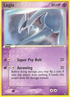 Lugia z edície POP Series 5, karta č.2