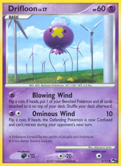 Drifloon z edície POP Series 6, karta č.6