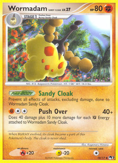 Wormadam Sandy Cloak z edície POP Series 7, karta č.10