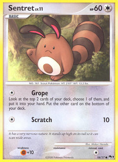 Sentret z edície POP Series 7, karta č.16