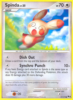 Spinda z edície POP Series 7, karta č.17