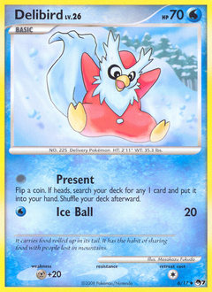 Delibird z edície POP Series 7, karta č.6