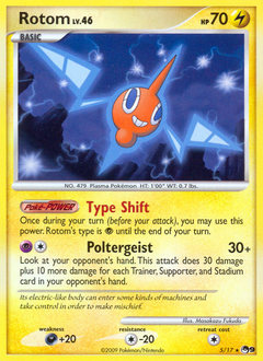 Rotom z edície POP Series 9, karta č.5
