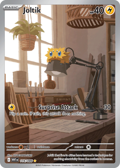 Joltik z edície White Flare, karta č.116