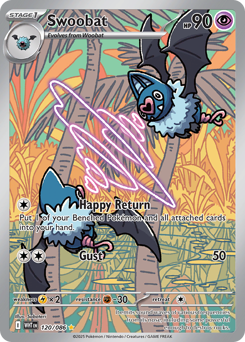 Swoobat z edície White Flare, karta č.120
