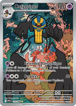 Cofagrigus z edície White Flare, karta č.123
