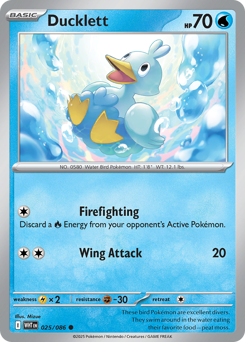 Ducklett z edície White Flare, karta č.25