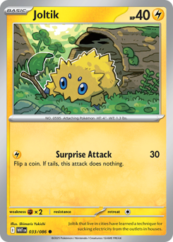 Joltik z edície White Flare, karta č.33
