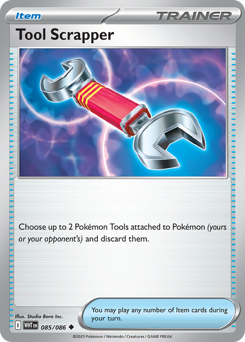 Tool Scrapper z edície White Flare, karta č.85
