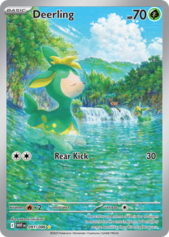 Deerling z edície White Flare, karta č.91