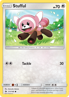 Stufful z edície Sun & Moon, karta č.111