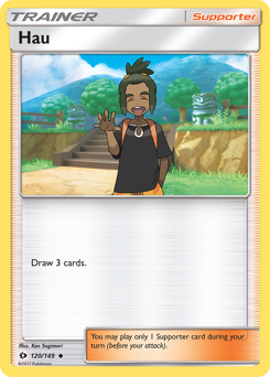 Hau z edície Sun & Moon, karta č.120