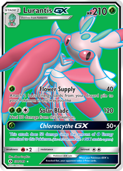 Lurantis-GX z edície Sun & Moon, karta č.138