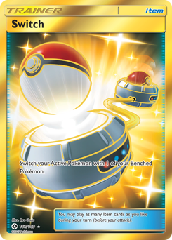 Switch z edície Sun & Moon, karta č.160