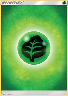 Grass Energy z edície Sun & Moon, karta č.164
