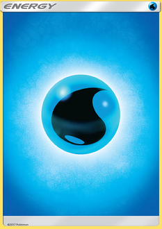 Water Energy z edície Sun & Moon, karta č.166