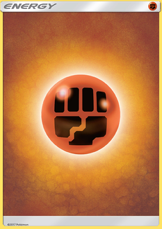Fighting Energy z edície Sun & Moon, karta č.169