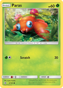 Paras z edície Sun & Moon, karta č.4