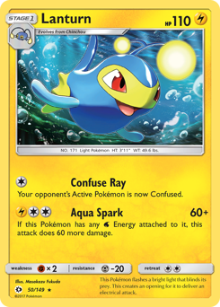 Lanturn z edície Sun & Moon, karta č.50