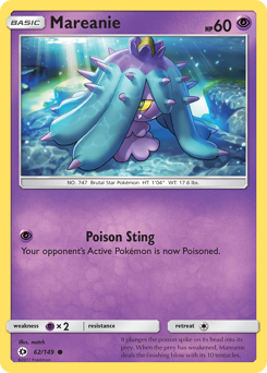 Mareanie z edície Sun & Moon, karta č.62