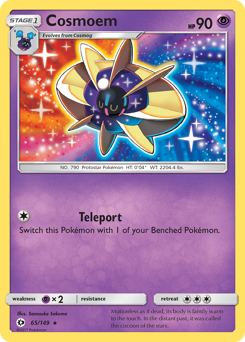 Cosmoem z edície Sun & Moon, karta č.65