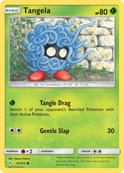 Tangela z edície Unbroken Bonds, karta č.16