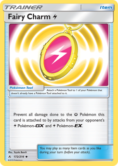 Fairy Charm Lightning z edície Unbroken Bonds, karta č.172