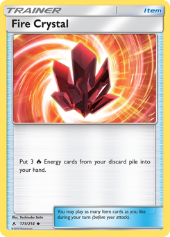 Fire Crystal z edície Unbroken Bonds, karta č.173