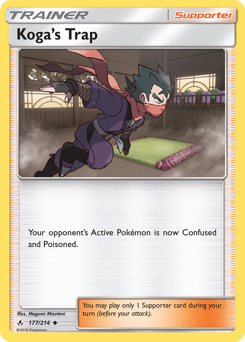 Koga's Trap z edície Unbroken Bonds, karta č.177