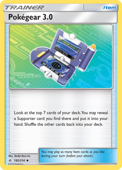 Pokégear 3.0 z edície Unbroken Bonds, karta č.182