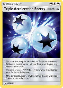 Triple Acceleration Energy z edície Unbroken Bonds, karta č.190