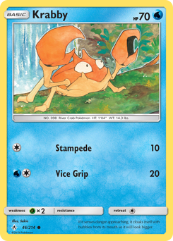Krabby z edície Unbroken Bonds, karta č.46