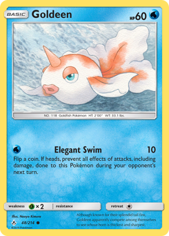 Goldeen z edície Unbroken Bonds, karta č.48