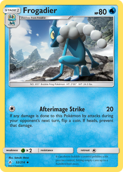 Frogadier z edície Unbroken Bonds, karta č.52
