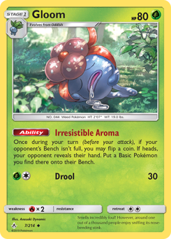 Gloom z edície Unbroken Bonds, karta č.7