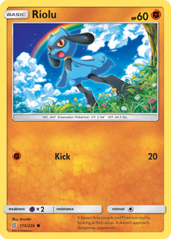 Riolu z edície Unified Minds, karta č.115