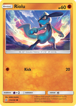 Riolu z edície Unified Minds, karta č.116