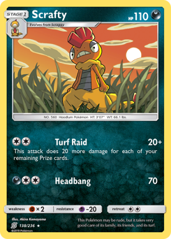 Scrafty z edície Unified Minds, karta č.138