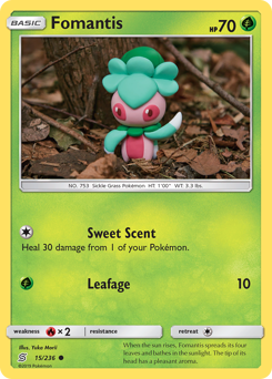 Fomantis z edície Unified Minds, karta č.15