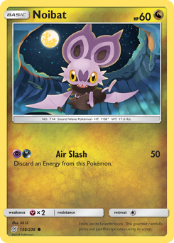 Noibat z edície Unified Minds, karta č.158