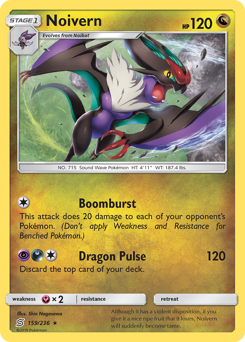 Noivern z edície Unified Minds, karta č.159