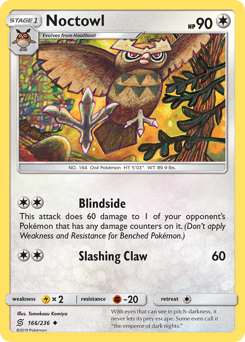 Noctowl z edície Unified Minds, karta č.166