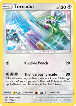 Tornadus z edície Unified Minds, karta č.178